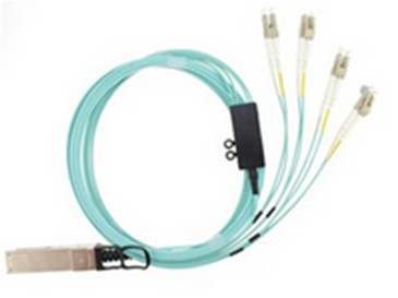 40G QSFP+ to 8x LC connector Breakout Active Optical Cable